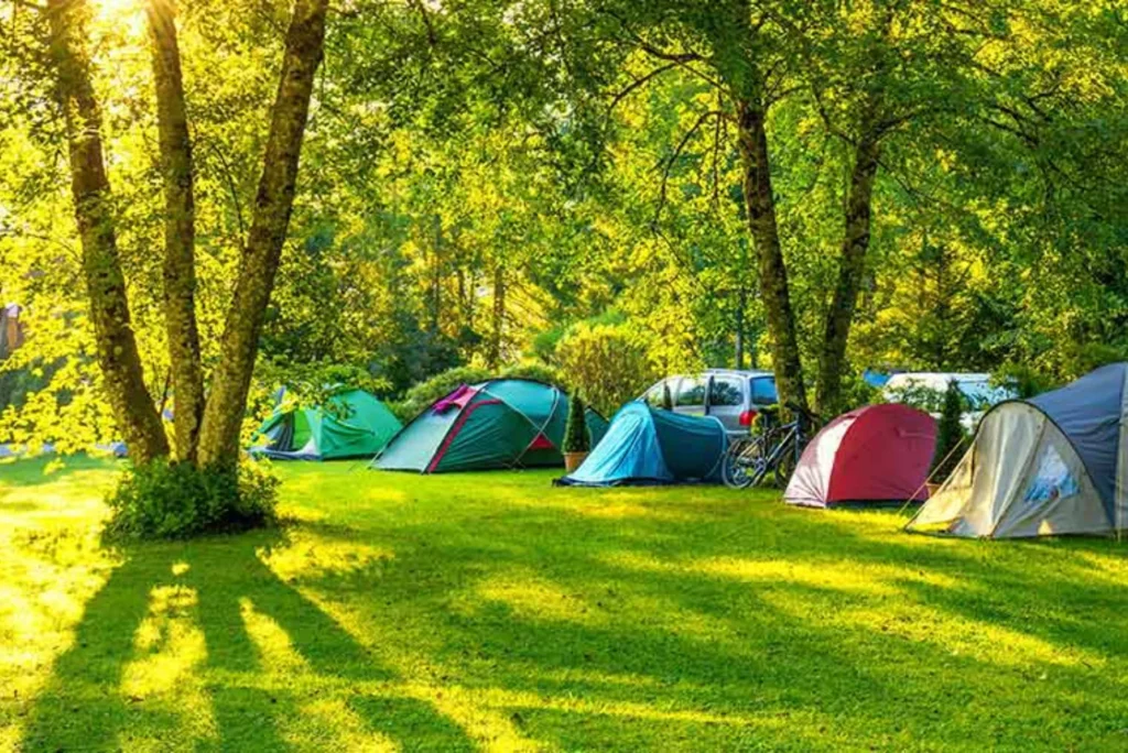 cool camping peak district