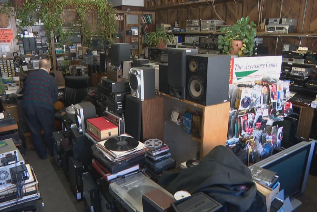 electronics retail and repair shop