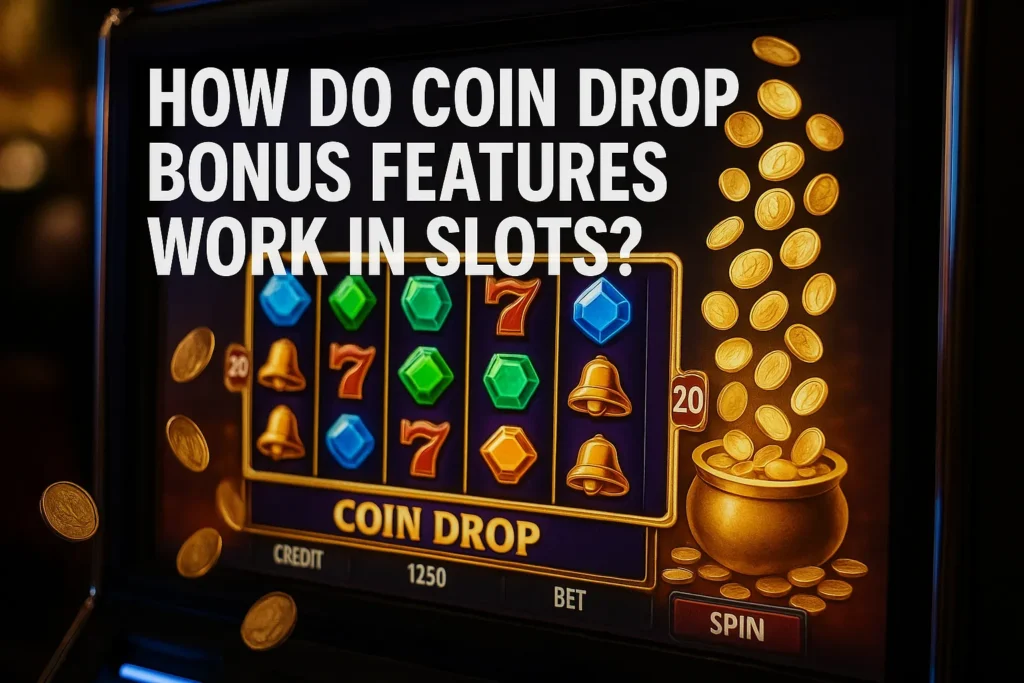 How Do Coin Drop Bonus Features Work in Slots