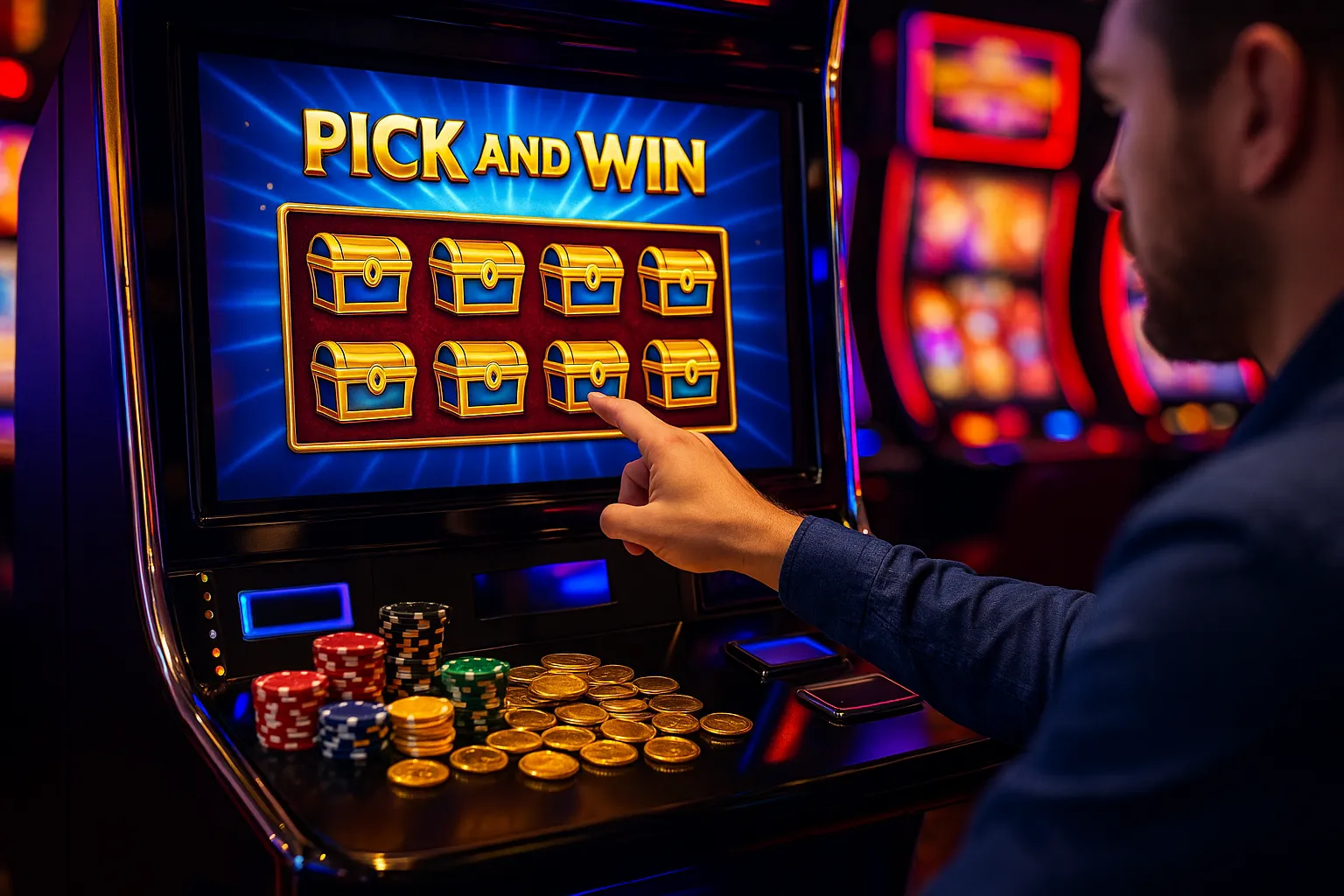 What is a Pick-and-Win Slot Bonus Round