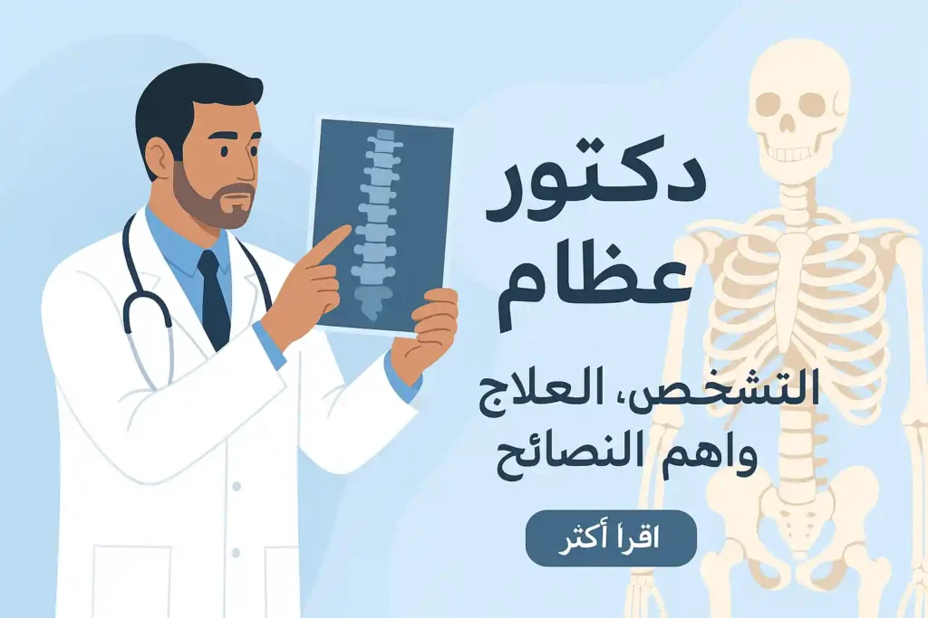 دكتور عظام – التشخيص، العلاج، وأهم النصائح